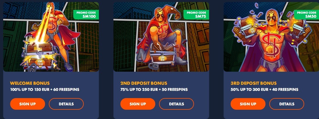 Slotman Casino Bonus