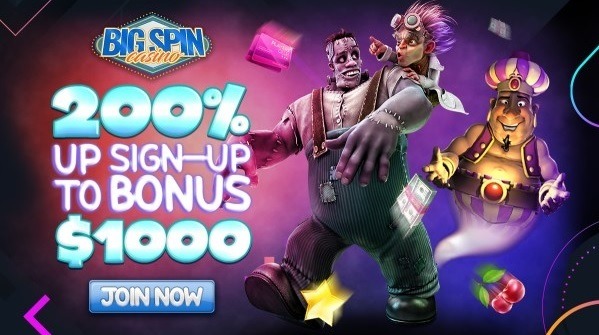 Big Spins Casino Banner