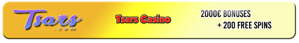 Tsarz Casino Bonus