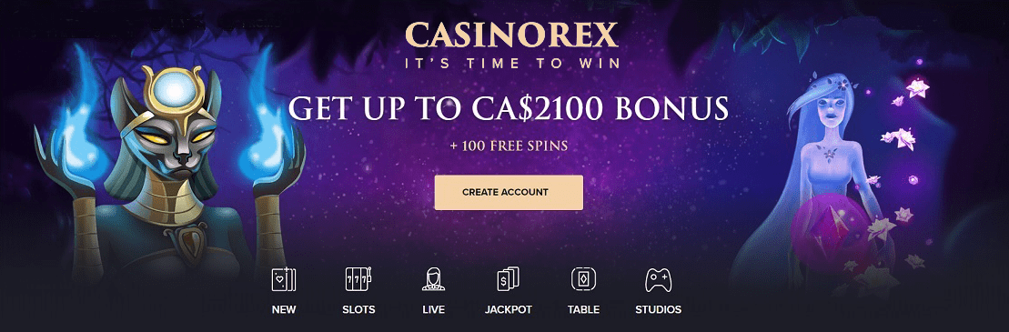 CasinoRex Bonus
