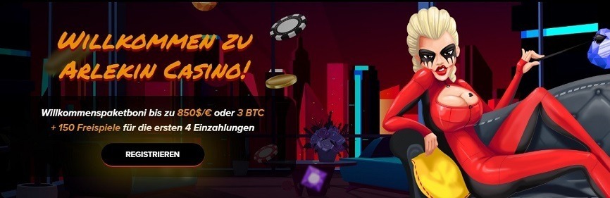 Arlekin Casino Bonus