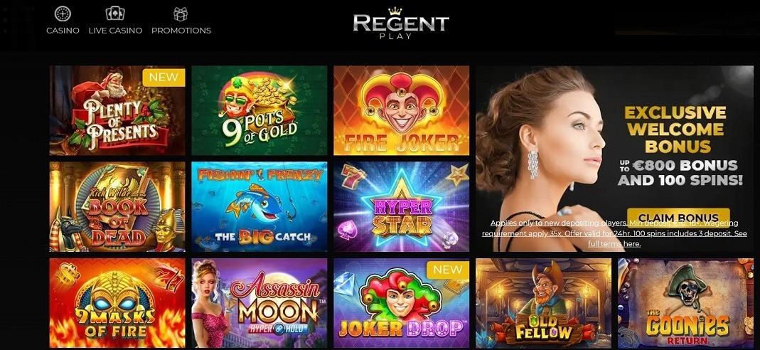 Regent Play Games