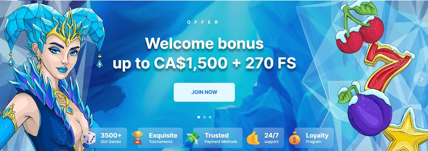 Ice Casino Welcome Bonus